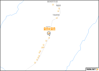 map of Ankan