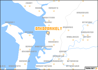 map of Ankaramikely
