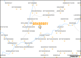 map of Ankarany