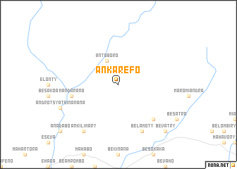 map of Ankarefo