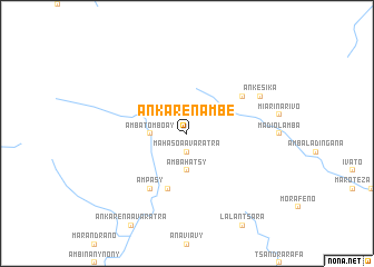 map of Ankarenambe