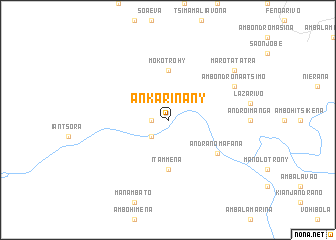 map of Ankarinany