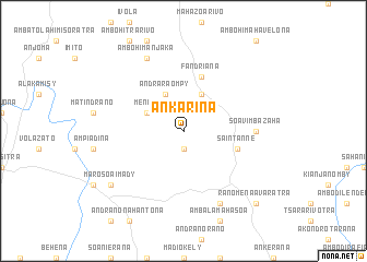 map of Ankarina