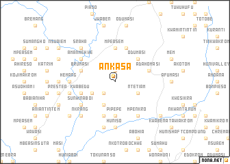 map of Ankasa