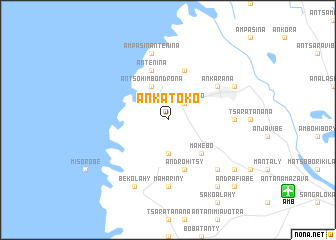 map of Ankatoko