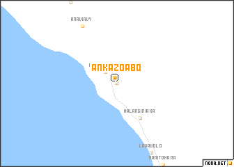 map of Ankazoabo