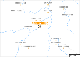 map of Ankazoavo