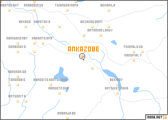 map of Ankazobe