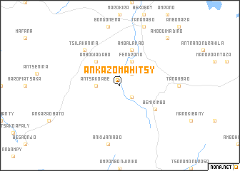 map of Ankazomahitsy