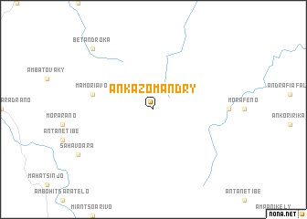 map of Ankazomandry