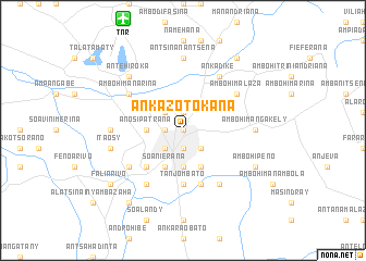 map of Ankazotokana