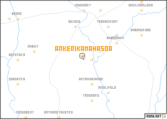 map of Ankerika-Mahasoa