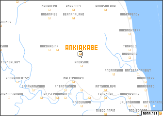 map of Ankiakabe