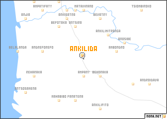 map of Ankilida