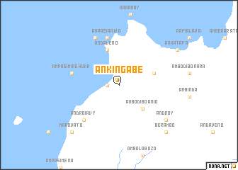 map of Ankingabe