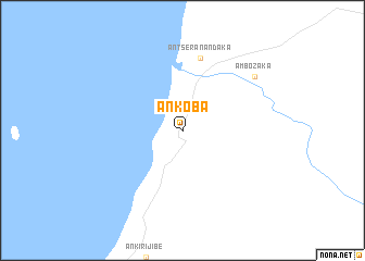 map of Ankoba