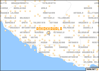 map of Ankokkawala