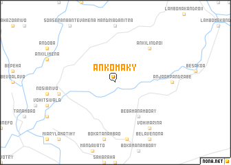 map of Ankomaky