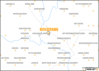 map of Ankorabe