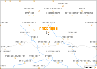 map of Ankorabe