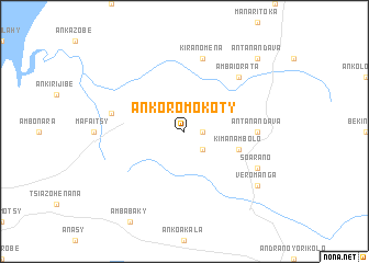map of Ankoromokoty