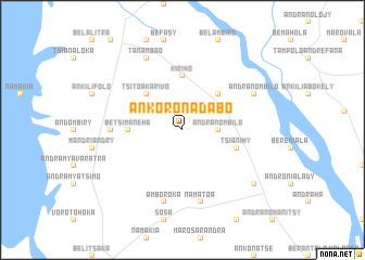 map of Ankoronadabo