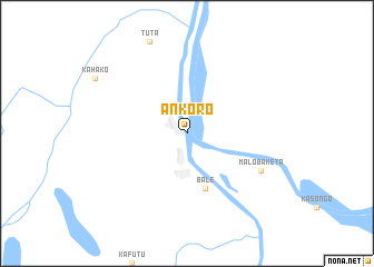 map of Ankoro