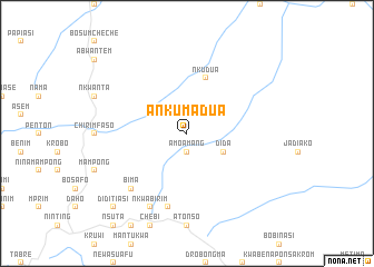 map of Ankumadua