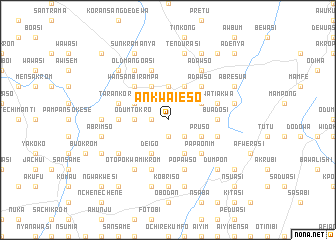 map of Ankwaieso