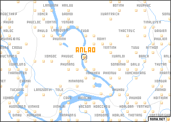map of An Lão