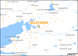 map of An Lathaigh