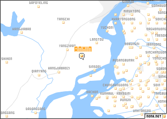 map of Anmin