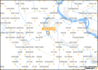 map of An Mộng
