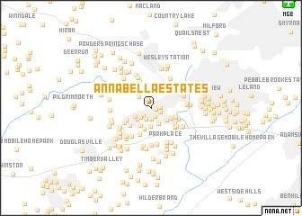 map of Anna Bella Estates