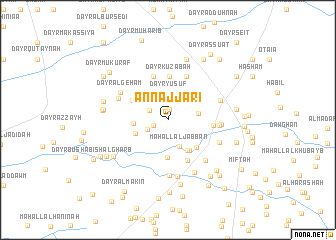 map of An Najjārī