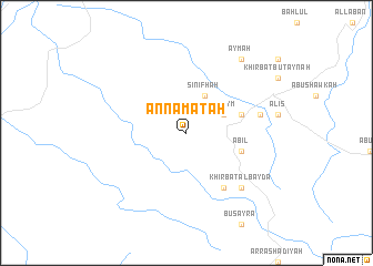 map of An Namatah