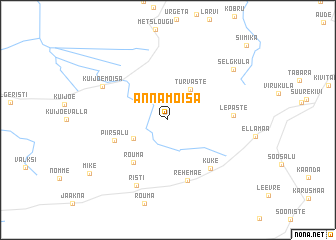 map of Annamõisa