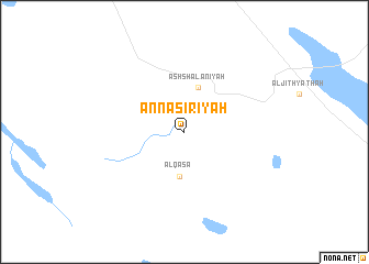 map of An Nāşirīyah