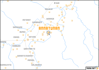 map of Annatunan
