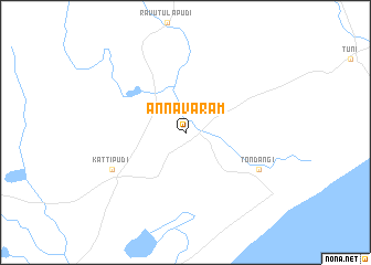 map of Annavaram