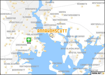 map of Annawomscutt