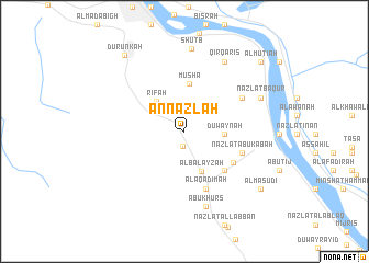 map of An Nazlah