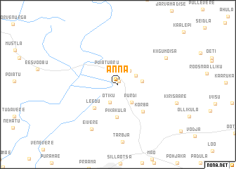 map of Anna
