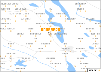 map of Anneberg