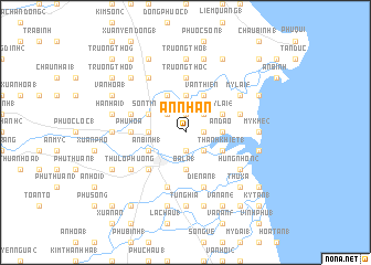 map of An Nhân
