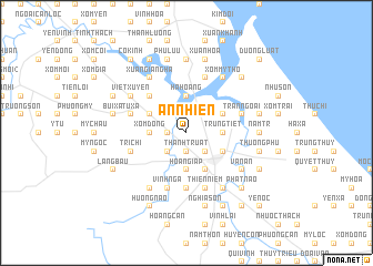 map of An Nhiên