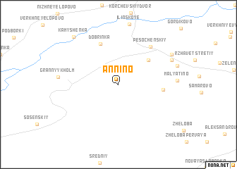 map of Annino