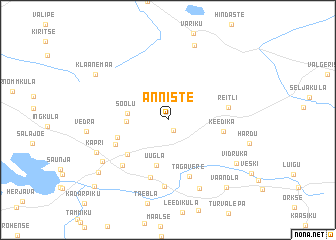 map of Änniste