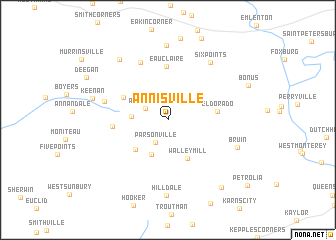 map of Annisville