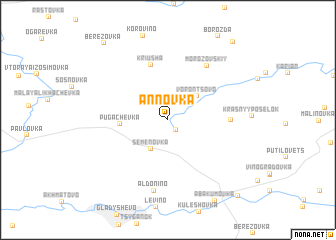 map of Annovka